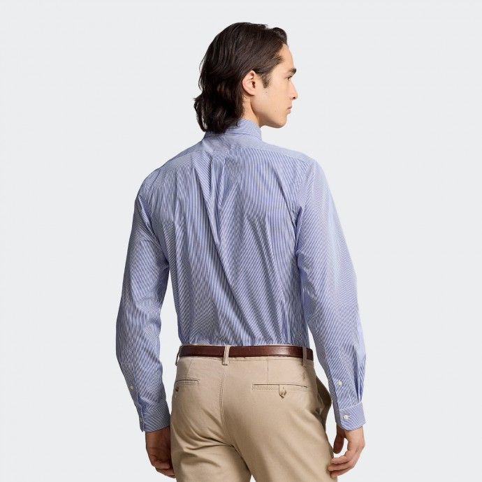 Polo Ralph Lauren Slim Fit Striped Poplin Shirt