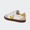 Veja Volley Leather White Liquor Bark Sneakers 