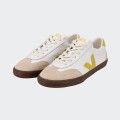 Veja Volley Leather White Liquor Bark Sneakers 