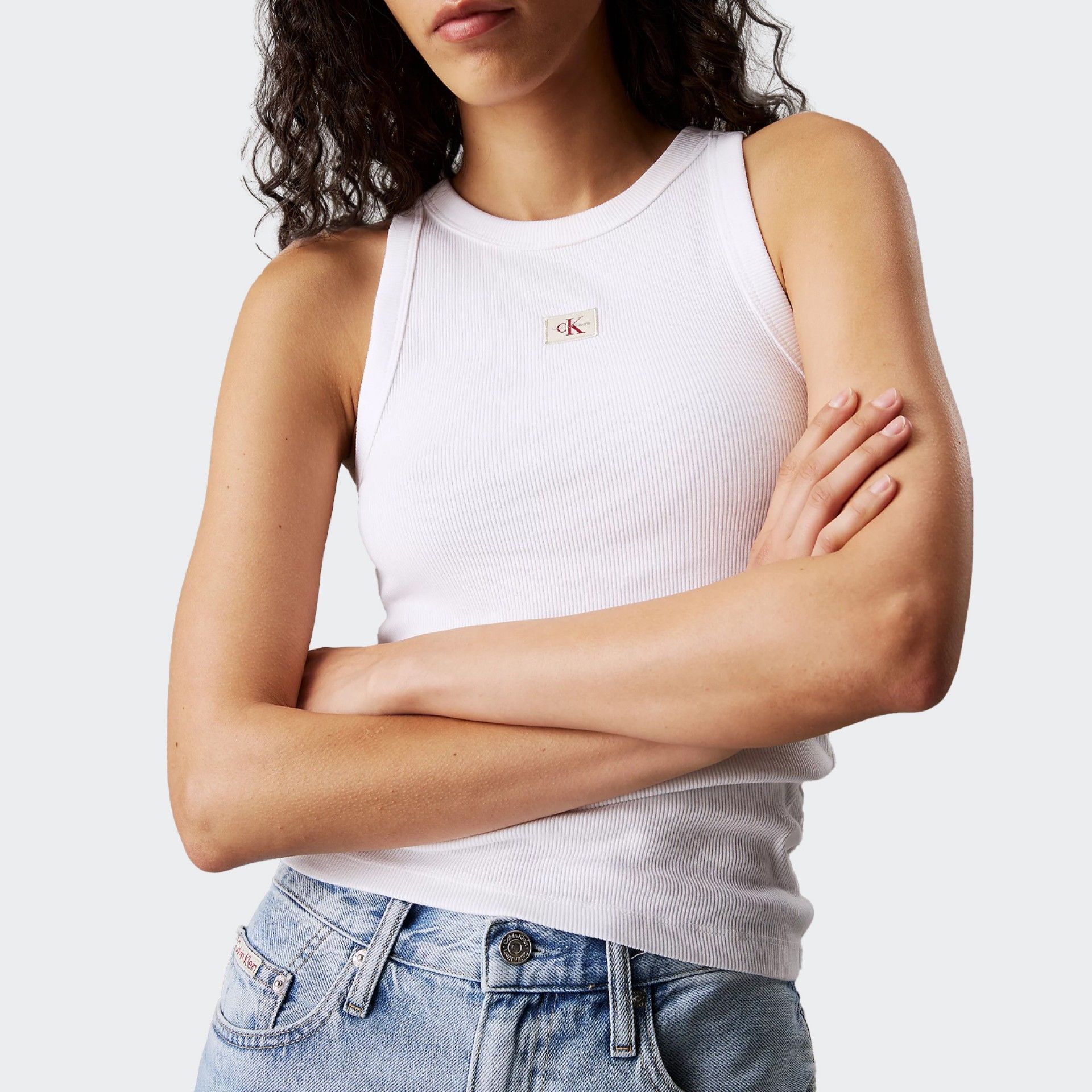 Top de Alças Calvin Klein