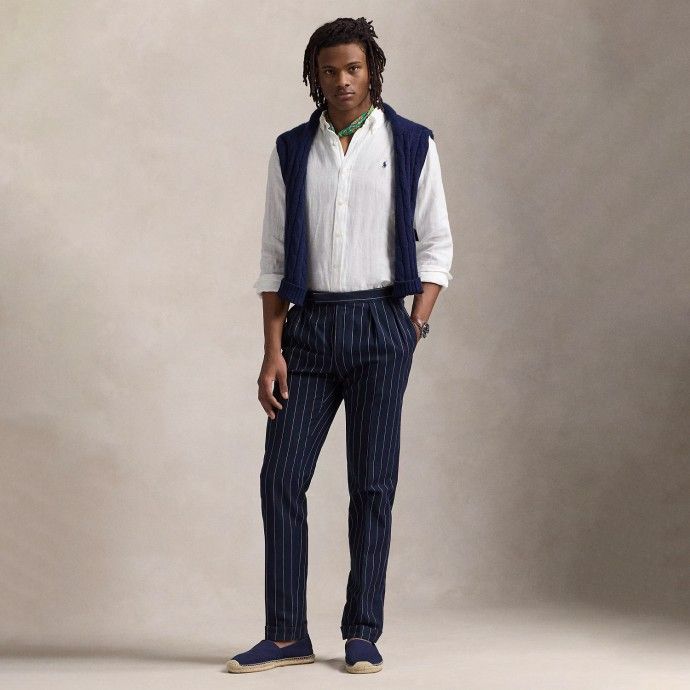 Camisa de Linho Ralph Lauren