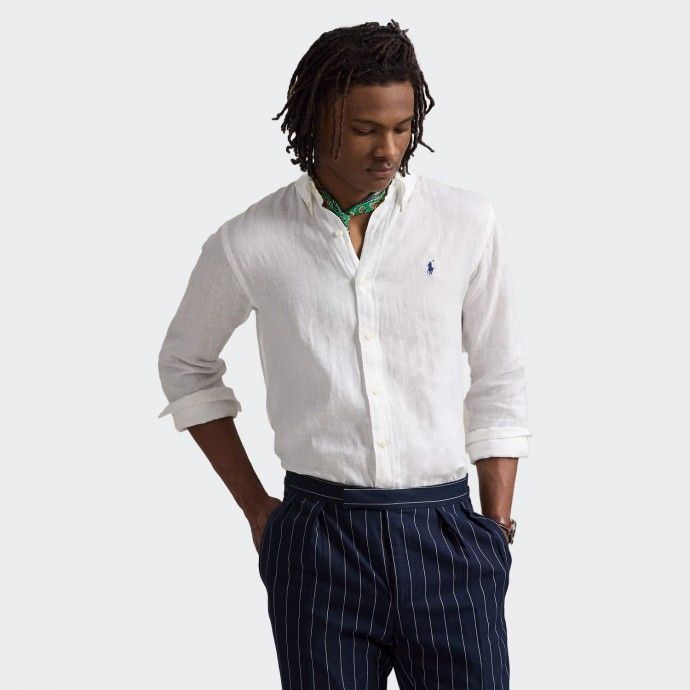 Camisa de Linho Ralph Lauren