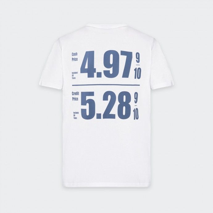 T-shirt Boss de Manga Curta Estampada