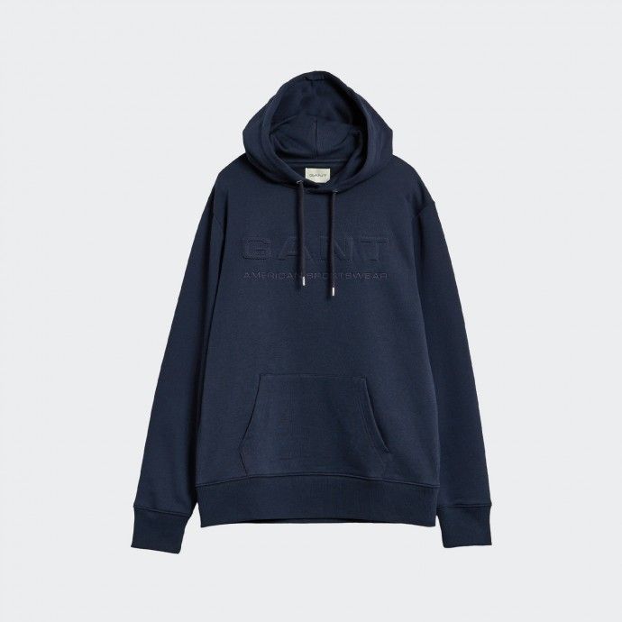 Hoodie Tonal Archive Shield Gant