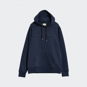 Hoodie Tonal Archive Shield Gant