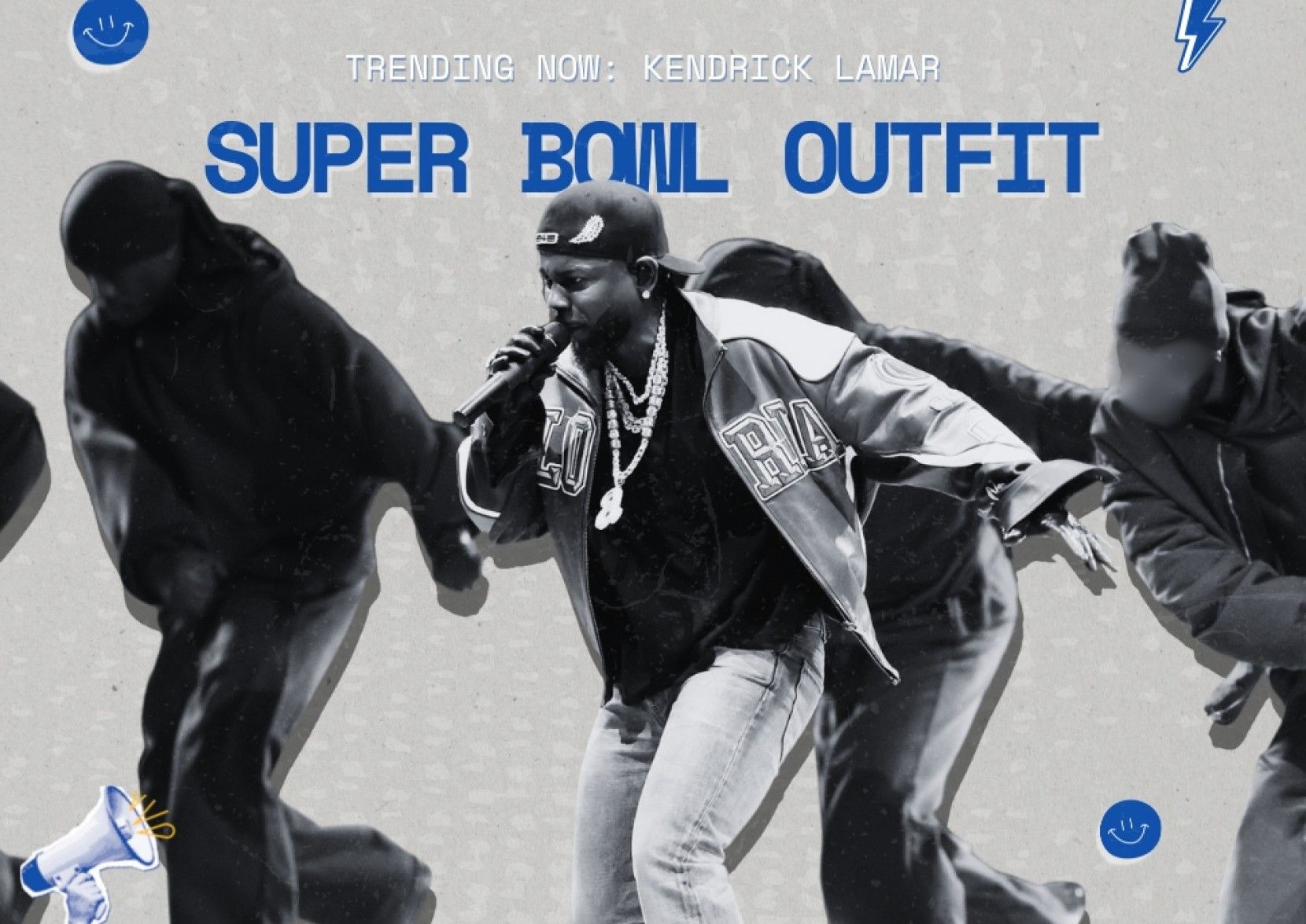 Kendrick Lamar no Super Bowl: Como Recriar o Look? Kendrick Lamar no Super Bowl: Como Recriar o Look?