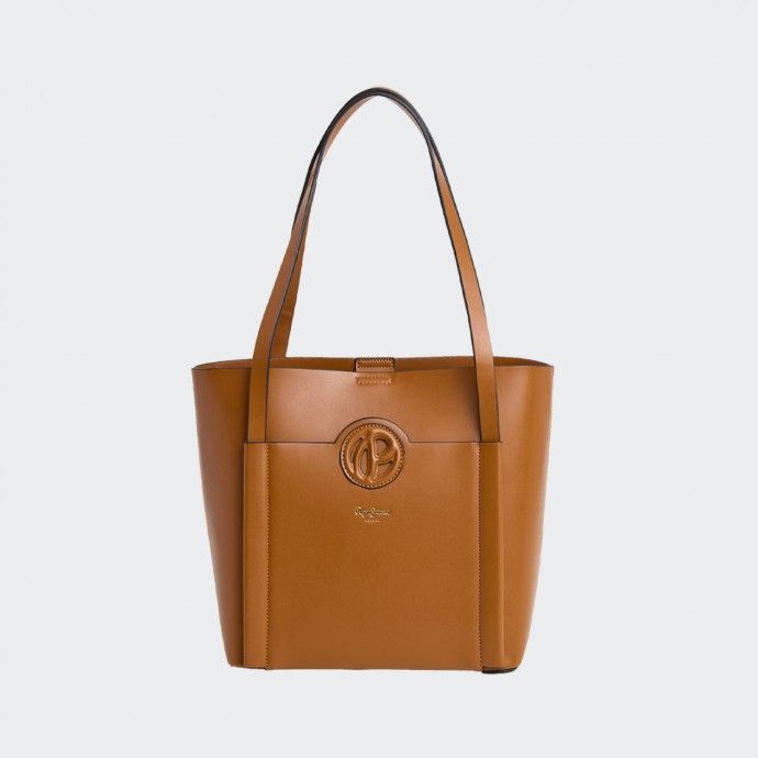 Mala Tote com logo Pepe Jeans