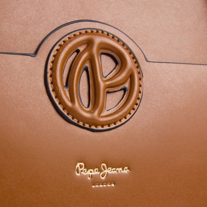 Mala Tote com logo Pepe Jeans