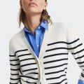 GANT Striped Knit Jacket