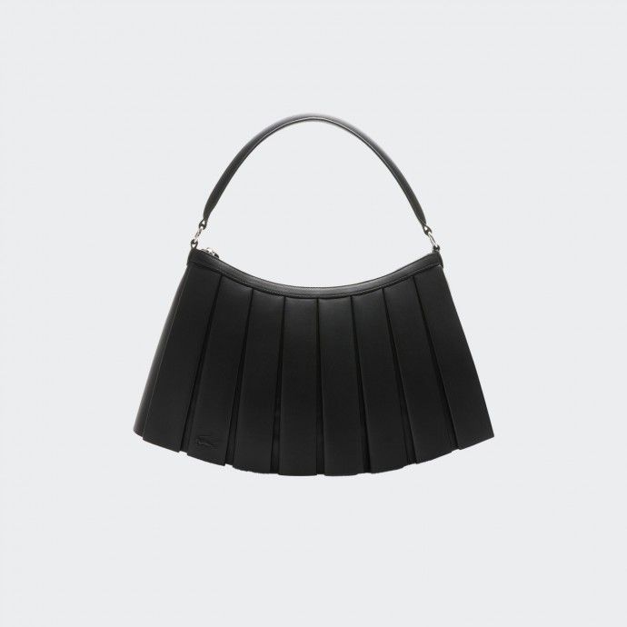 Lacoste Large Runway Lenglen Leather Handbag