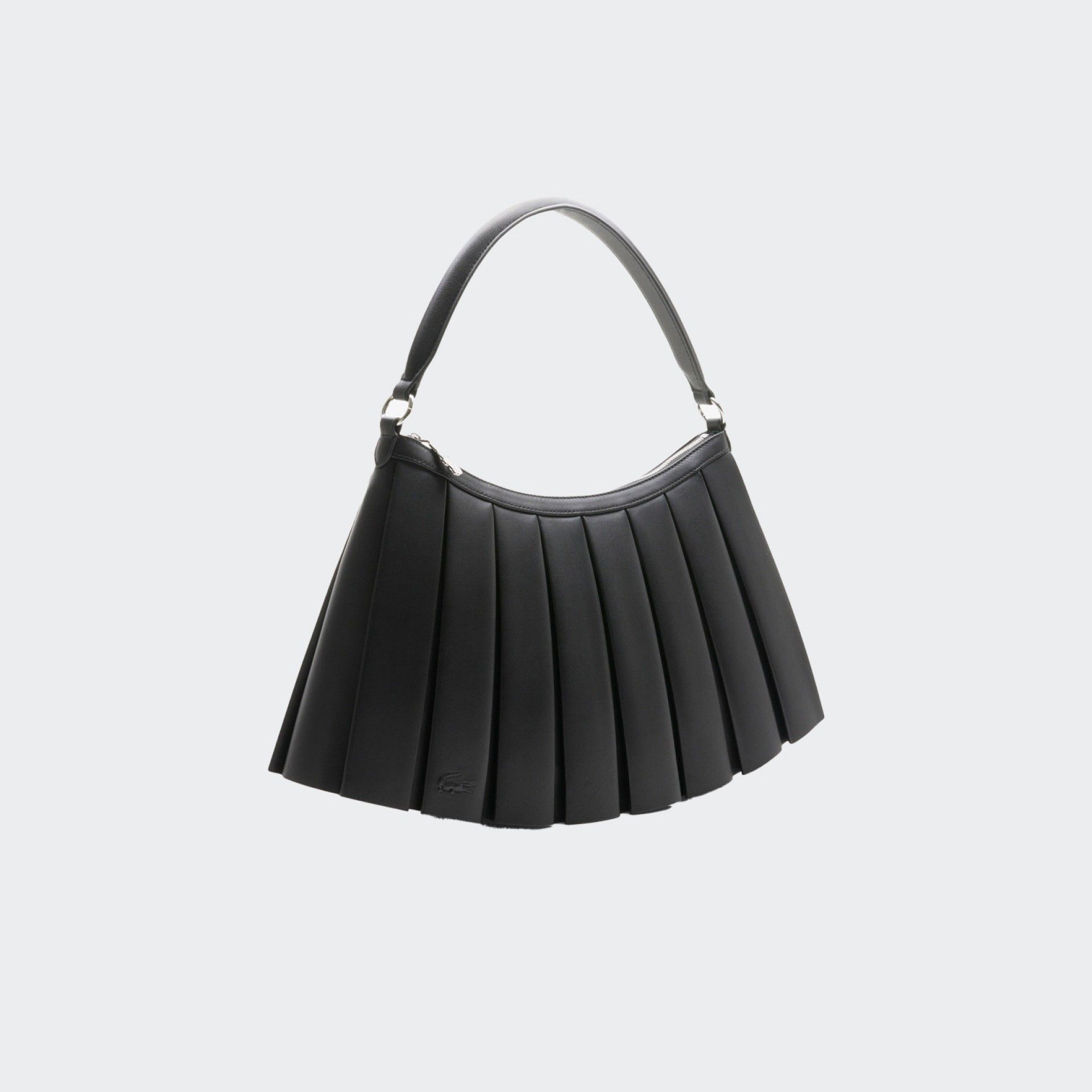 Lacoste Large Runway Lenglen Leather Handbag