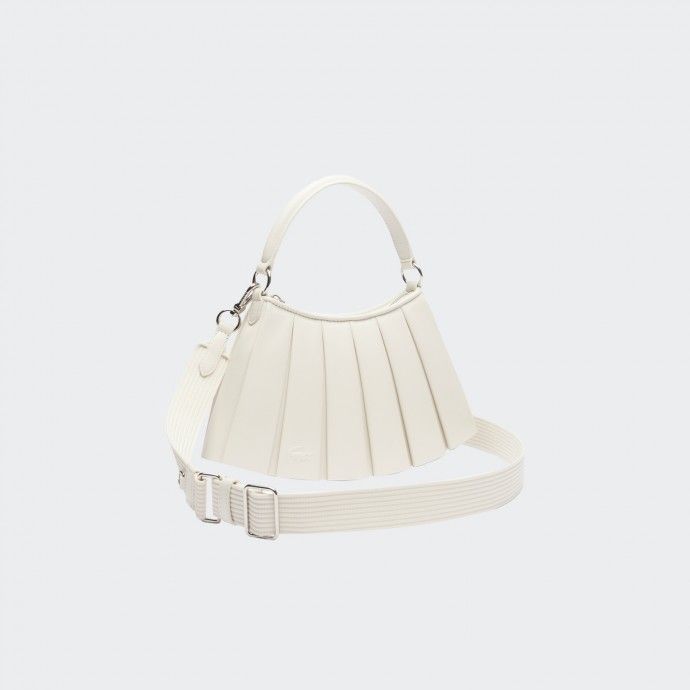 Lacoste Small Runway Lenglen Leather Handbag