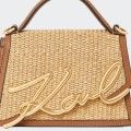 Bolso Karl Lagerfeld K/Signature en rafia