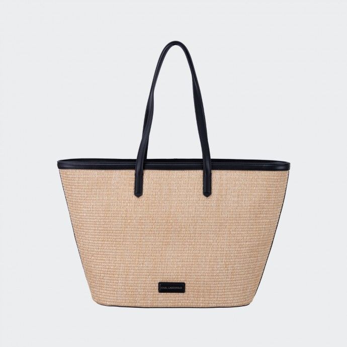 Mala Tiracolo Karl Lagerfeld Raffia