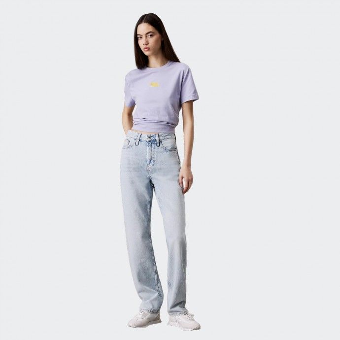High-Waisted Straight-Cut Jeans Calvin Klein