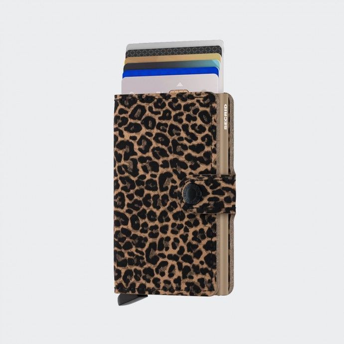 Carteira Secrid Miniwallet Leo Beige