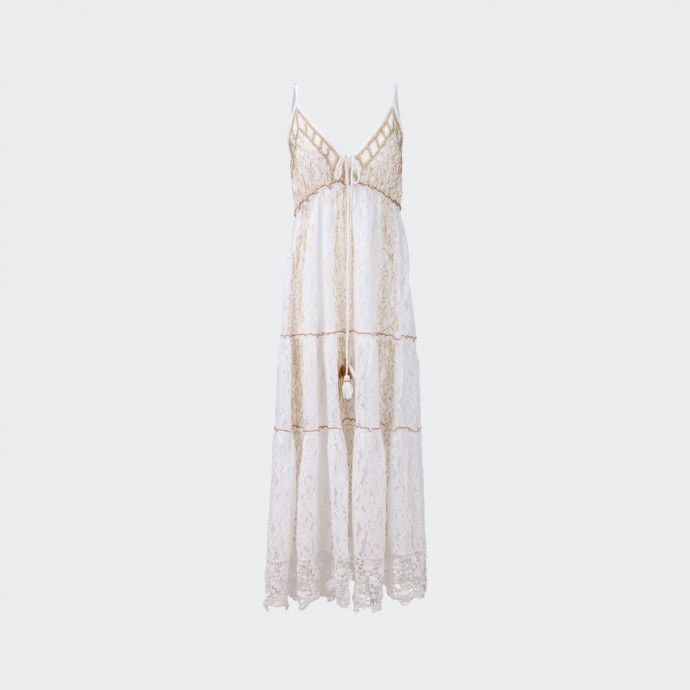 Vestido largo bohemio chic de Alessia Massimo