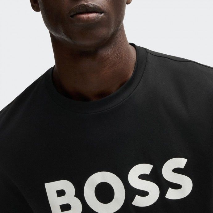 Camiseta de algodón con protección UV SPF 50+ Boss