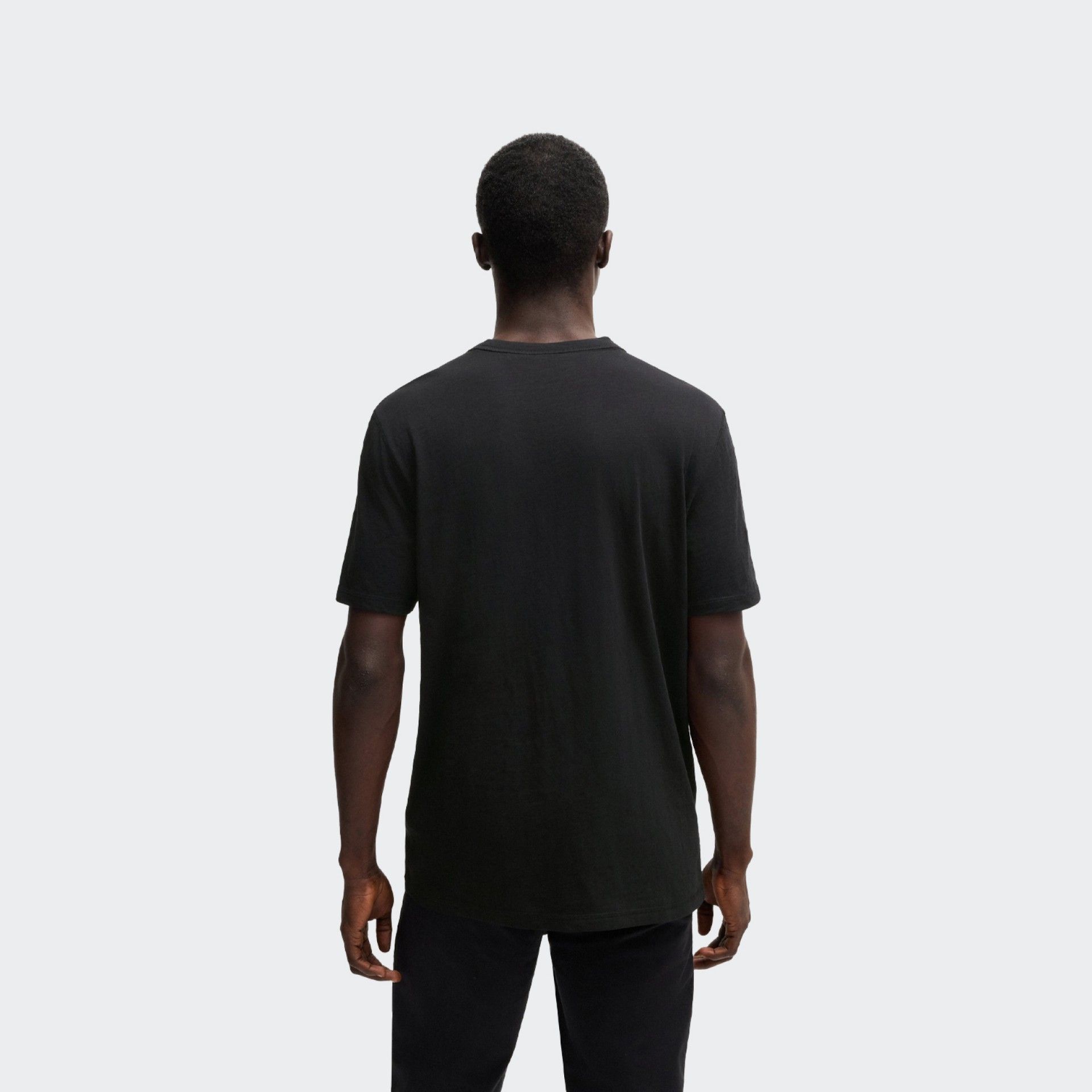 Camiseta Regular Fit Logo Boss