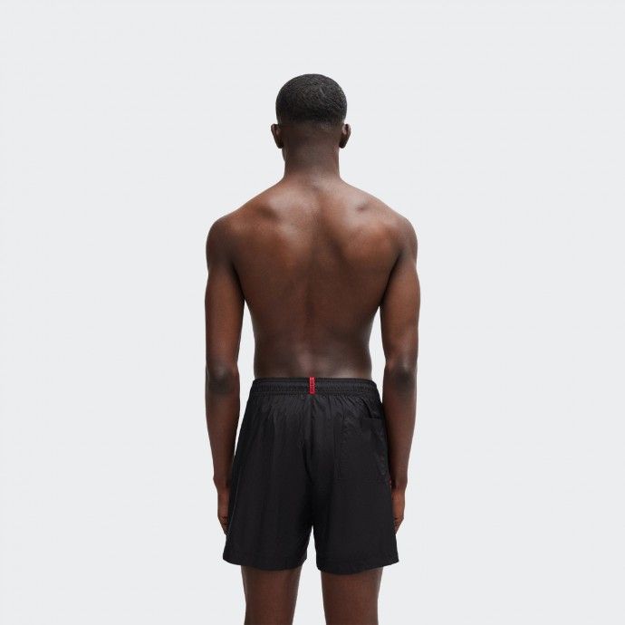 Maillot de Bain Entièrement Doublé avec Ruban Logo Hugo
