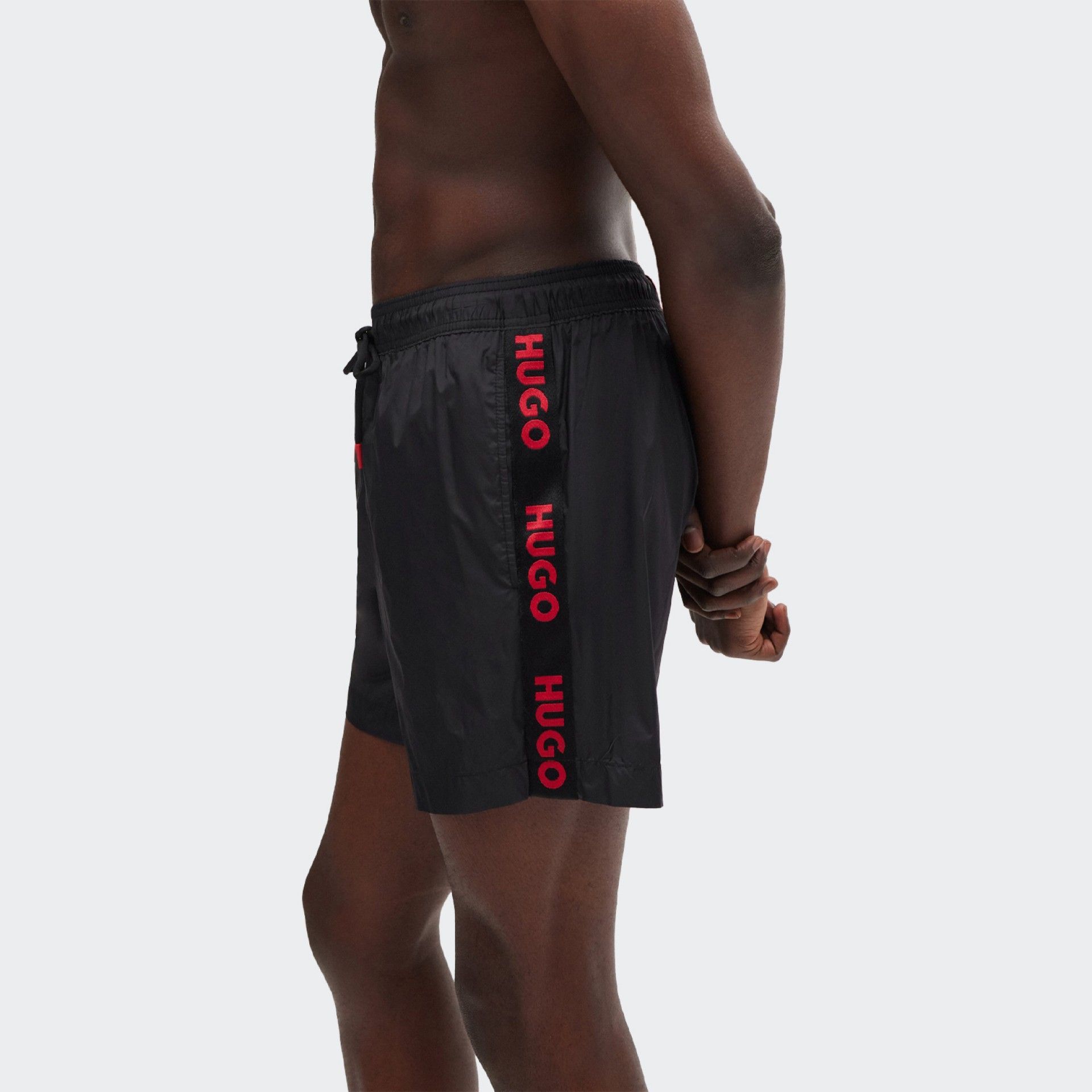 Bañador Totalmente Forrado con Cinta con el Logotipo Hugo