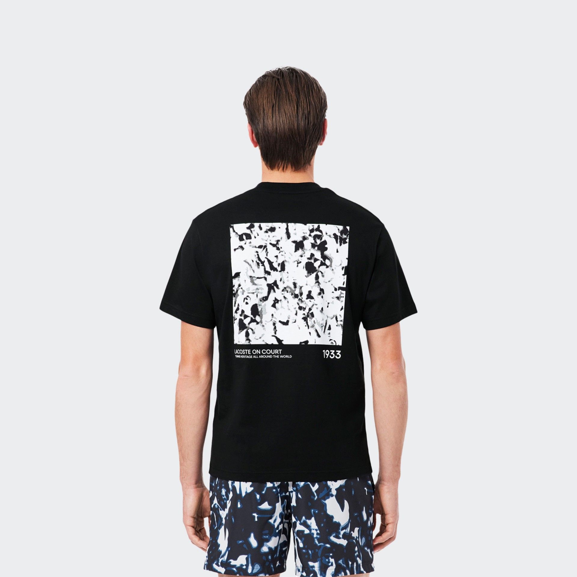 Lacoste T-shirt with Printed Pattern