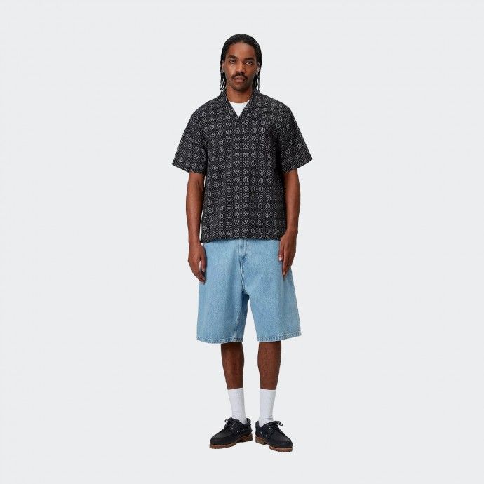 Tシャツ・カットソー CARHARTT WIP Bermuda Shorts Carhartt WIP S/S University T-Shirt, Ink / White | Official