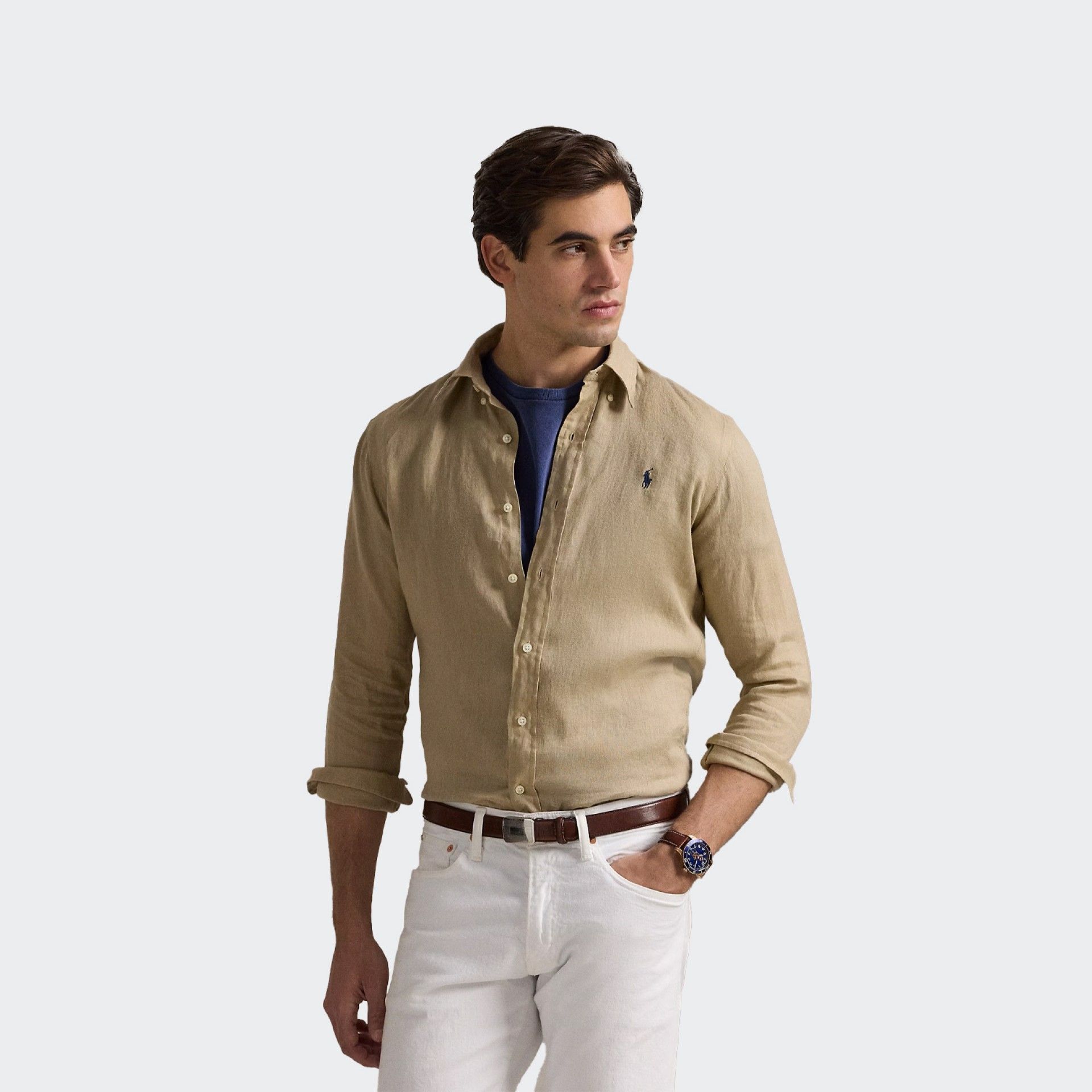 Camisa de Lino Ralph Lauren