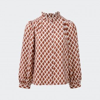 Mariela Printed Polin Et Moi Blouse