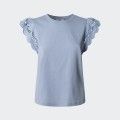 Pepe Jeans Embroidered Sleeve T-shirt
