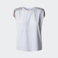 T-shirt Detalhe Strass nos Ombros Pepe Jeans
