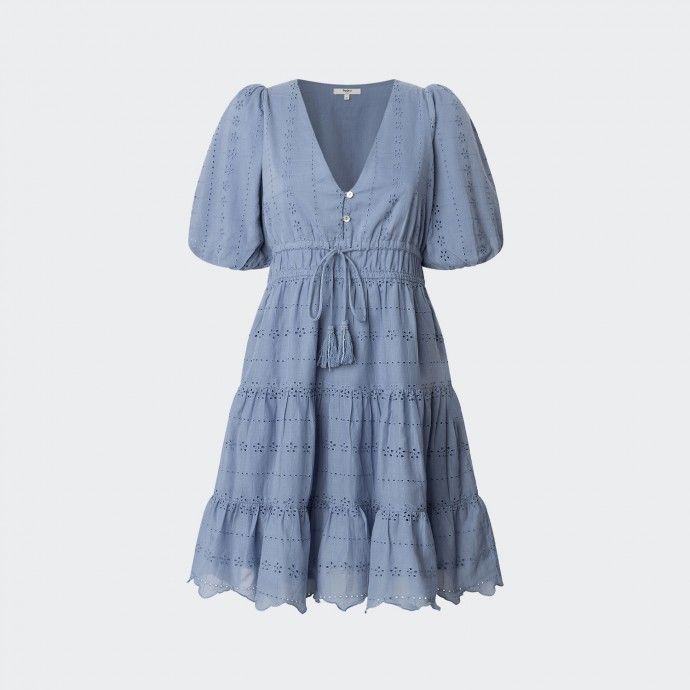 Pepe Jeans Short Flared Sleeve Dress