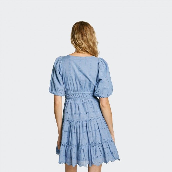 Pepe Jeans Short Flared Sleeve Dress