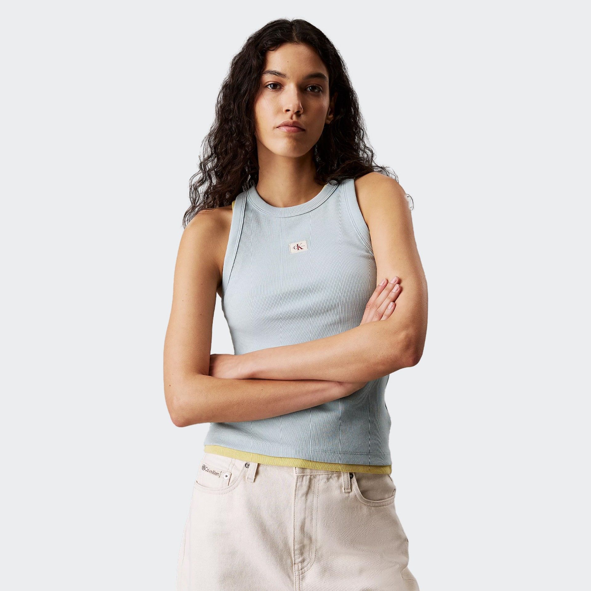 Top de Alças Calvin Klein