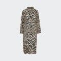 Vestido Camiseiro Estampado Animal Print BSB