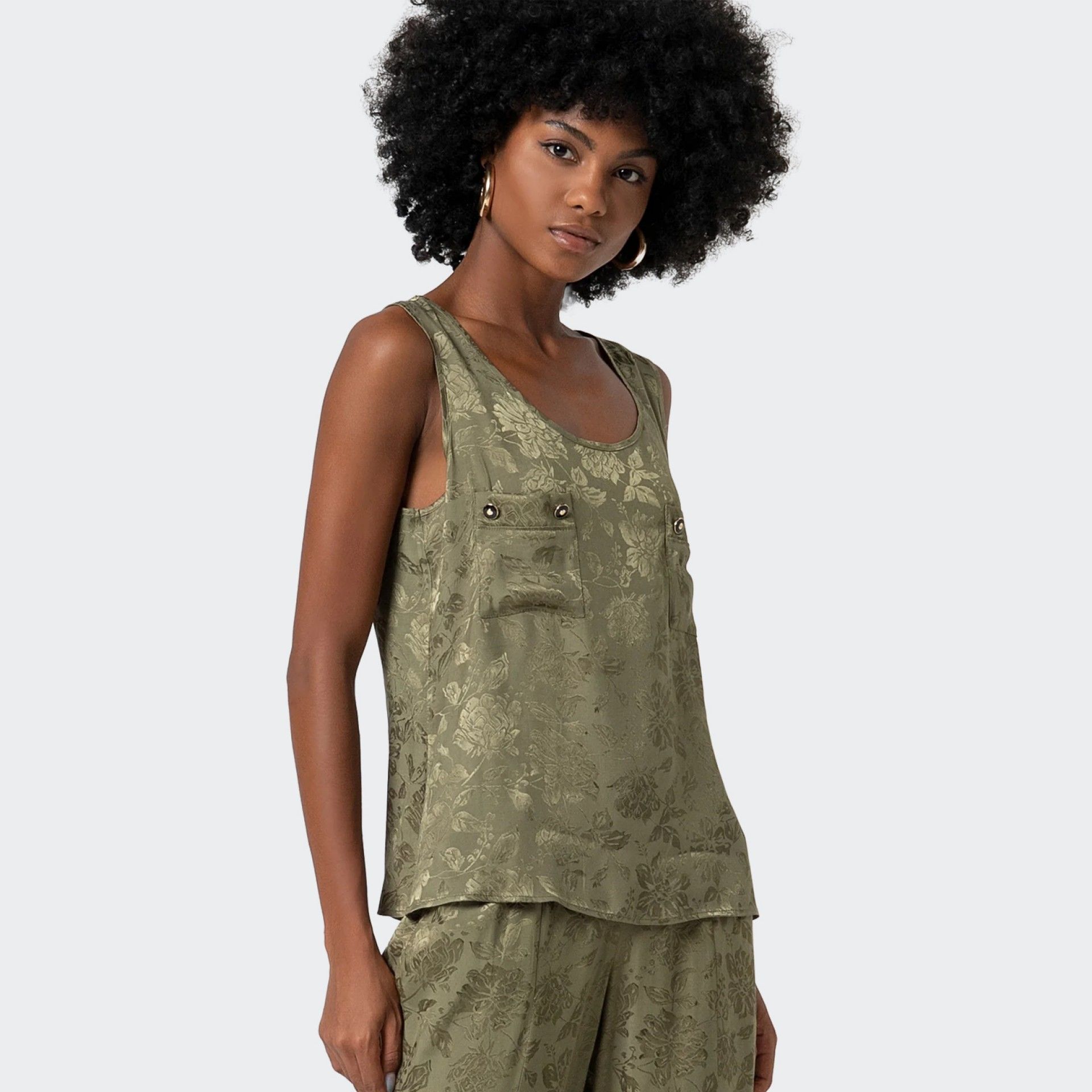 Fracomina Top Estampado Floral