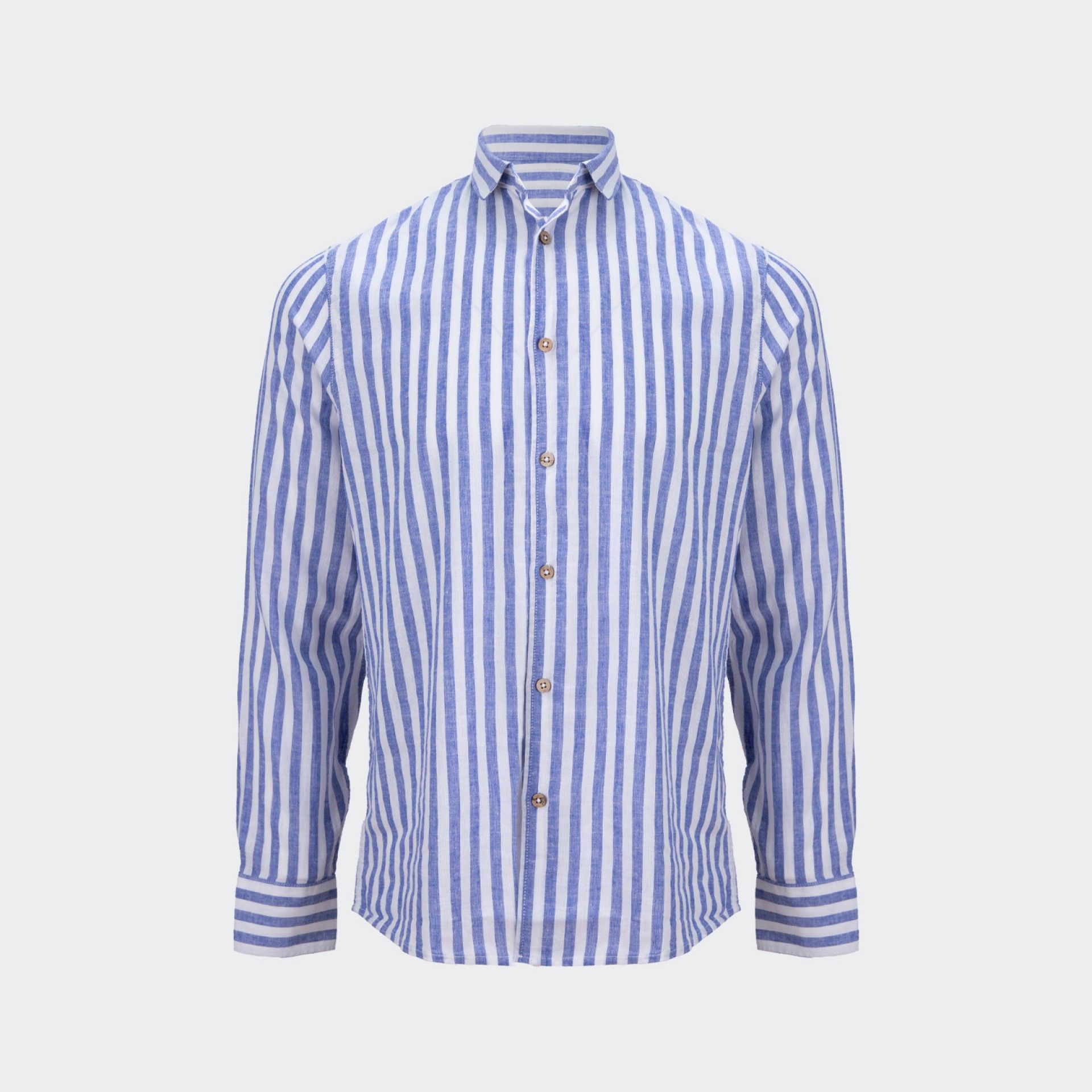 Camisa de Rayas Azul Seinse