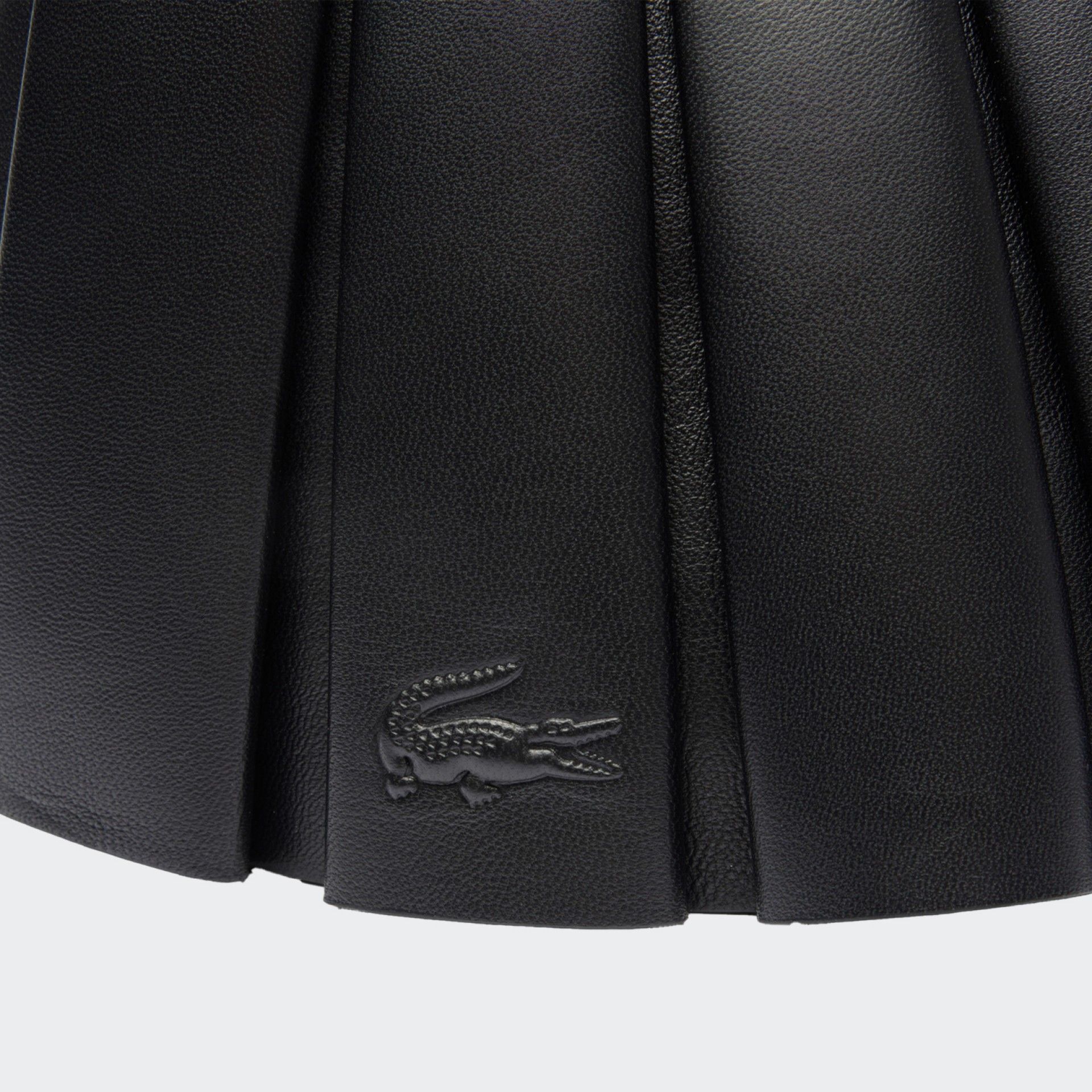 Lacoste Small Runway Lenglen Leather Handbag