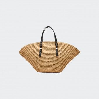 Isa Michael Kors Sac fourre-tout en raphia