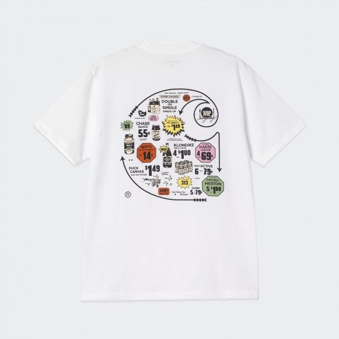 Carhartt WIP S/S Catalogue C Logo T-shirt