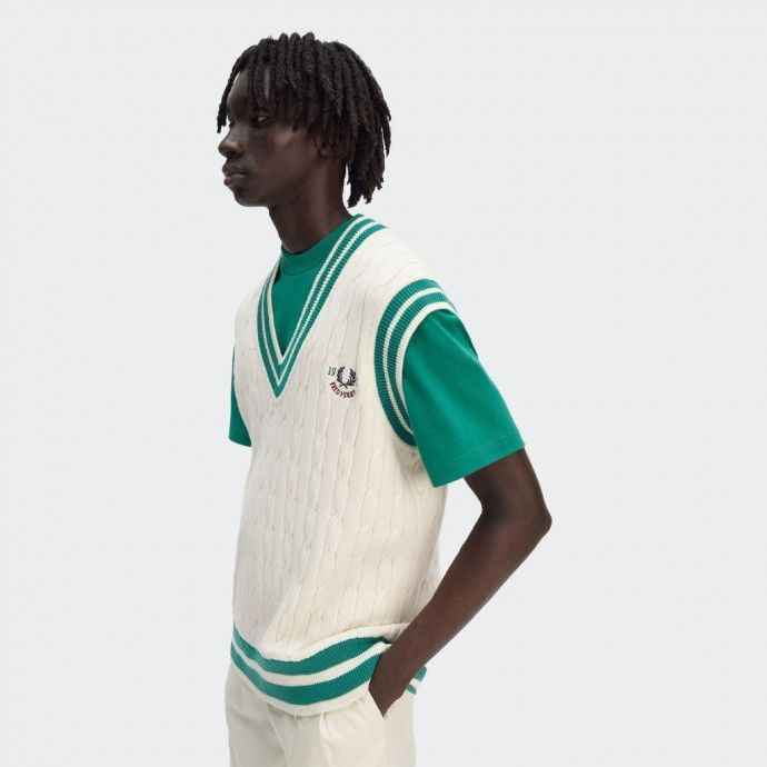 Gilet en maille Fred Perry