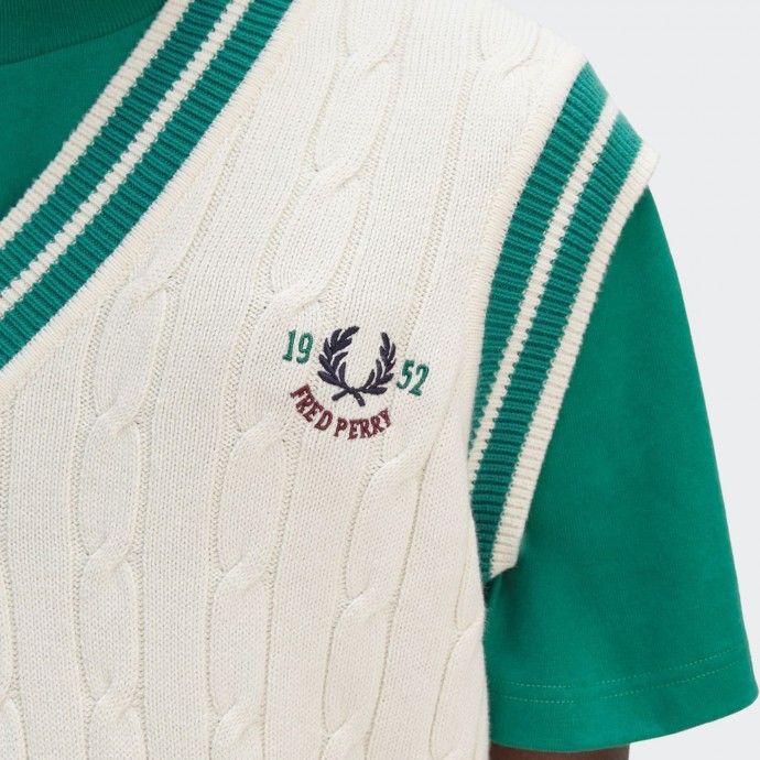 Gilet en maille Fred Perry