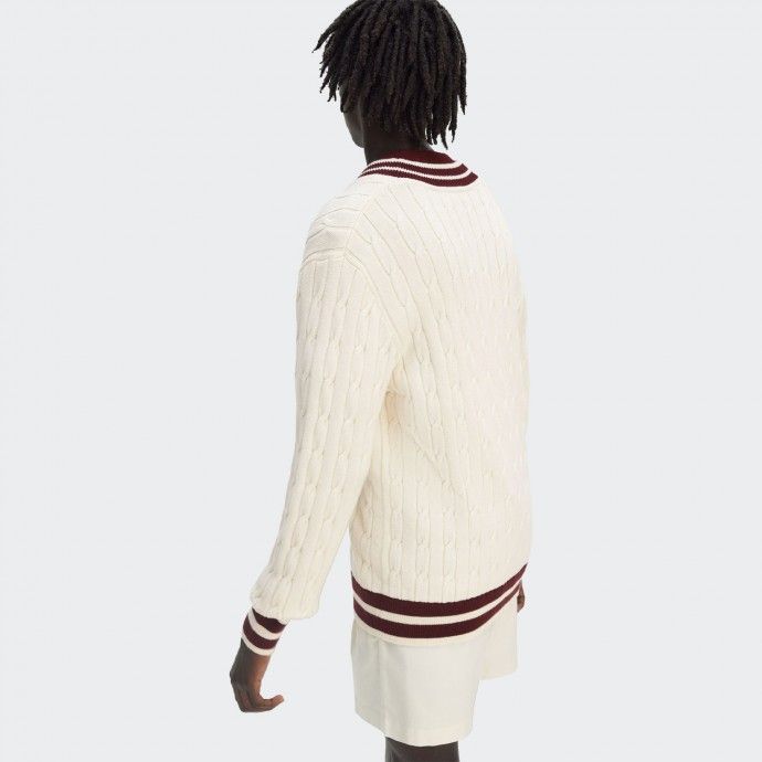Fred Perry Braided Knit Tennis Sweatshirt