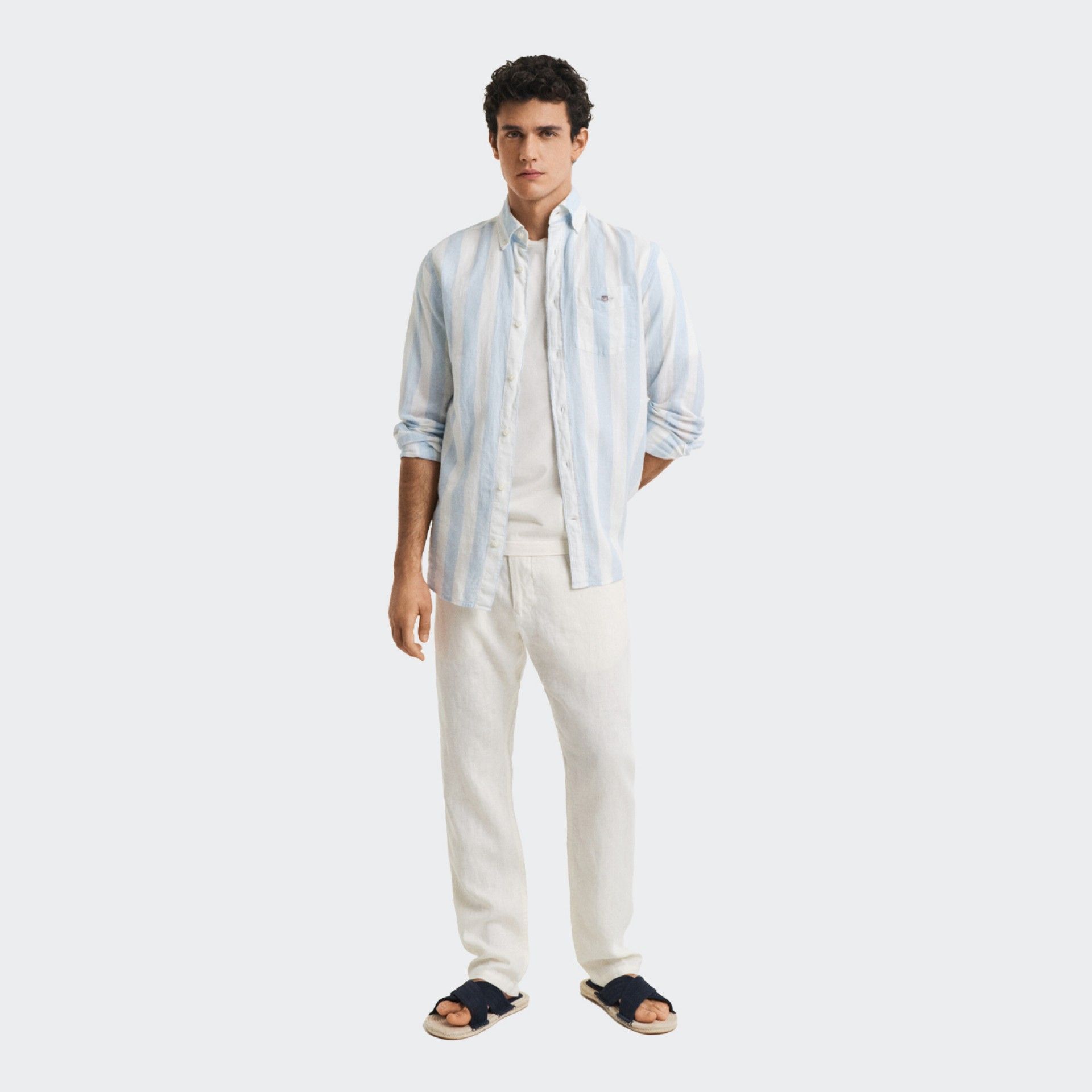 Calças de Linho Gant