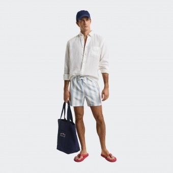 Gant Block Striped Swimming Shorts