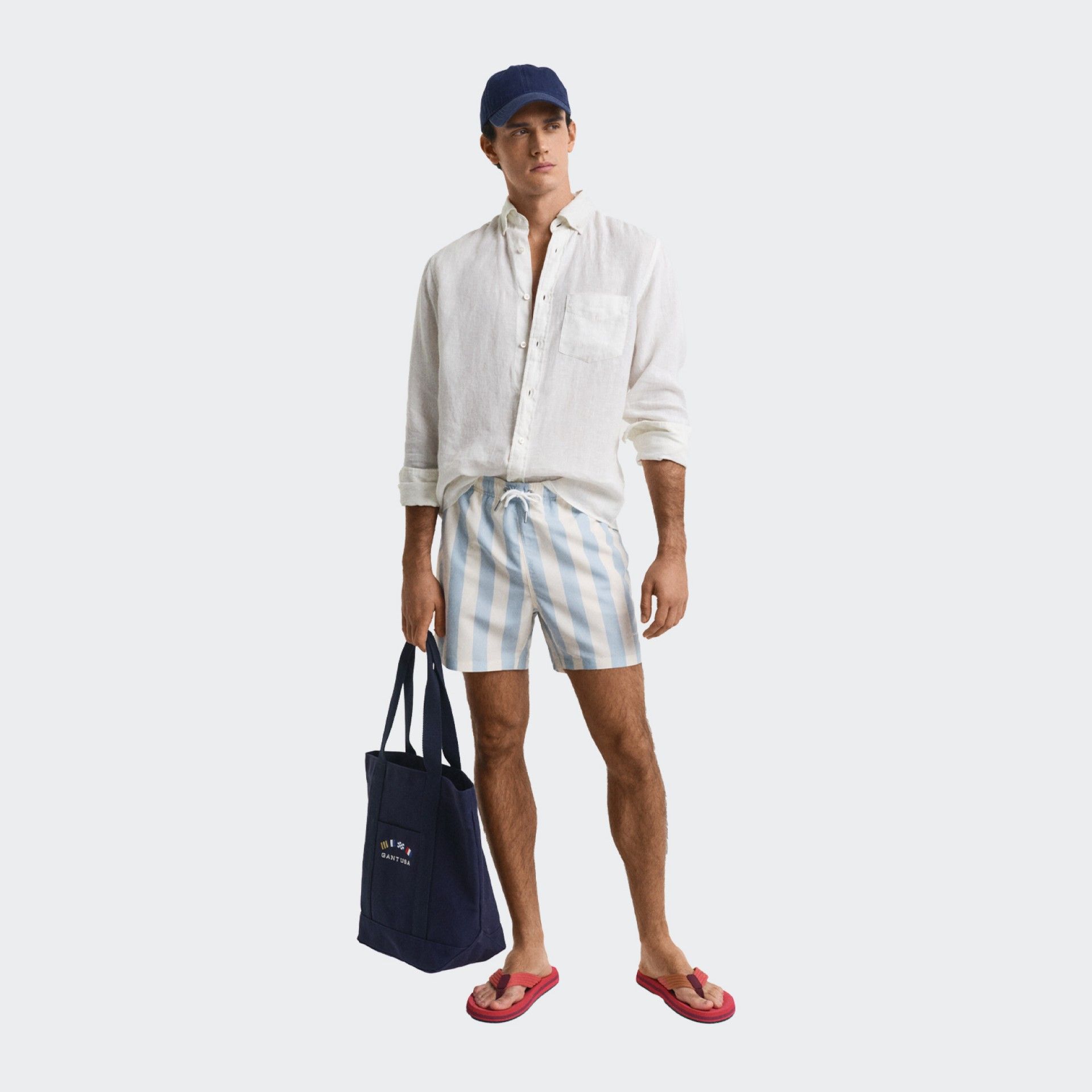 Maillot de Bain Rayé Gant