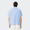 Camisa de Manga Corta a Rayas Lacoste