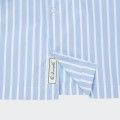 Camisa de Manga Corta a Rayas Lacoste