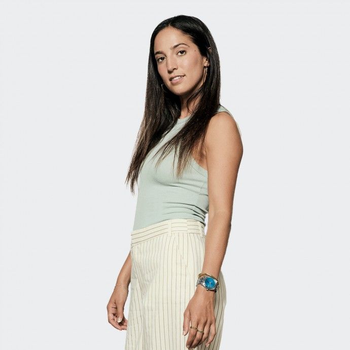 Montre Nixon Time Teller Silver Byron Blue