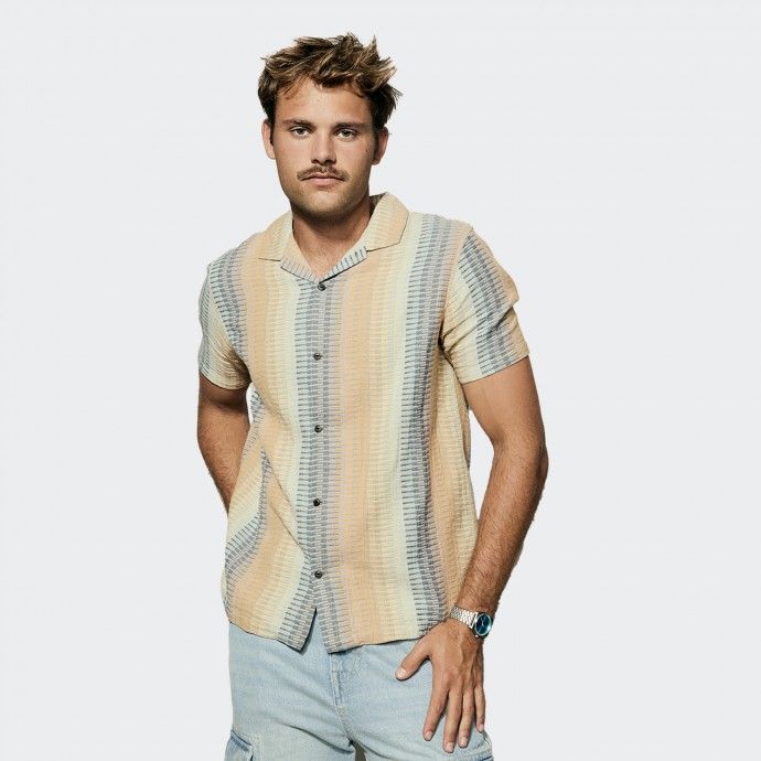 Montre Nixon Time Teller Silver Byron Blue